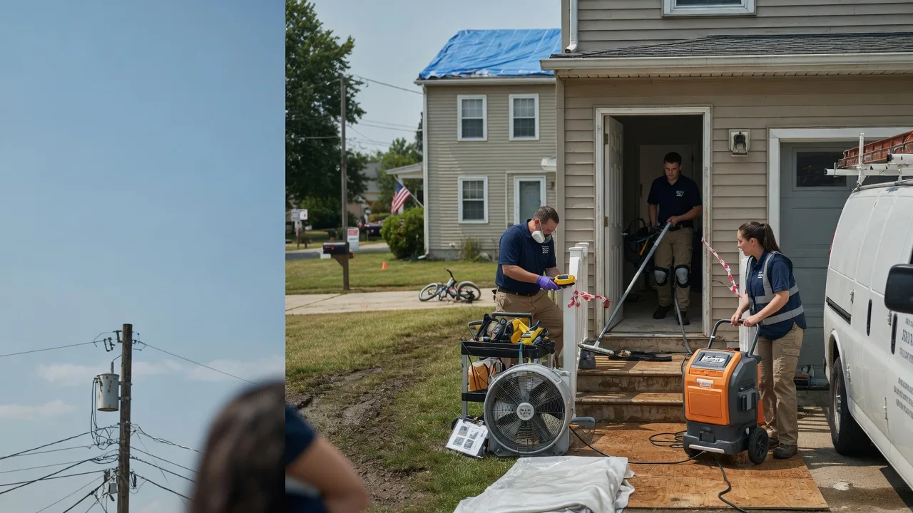 Water Damage Repair in Newhall, IA near me